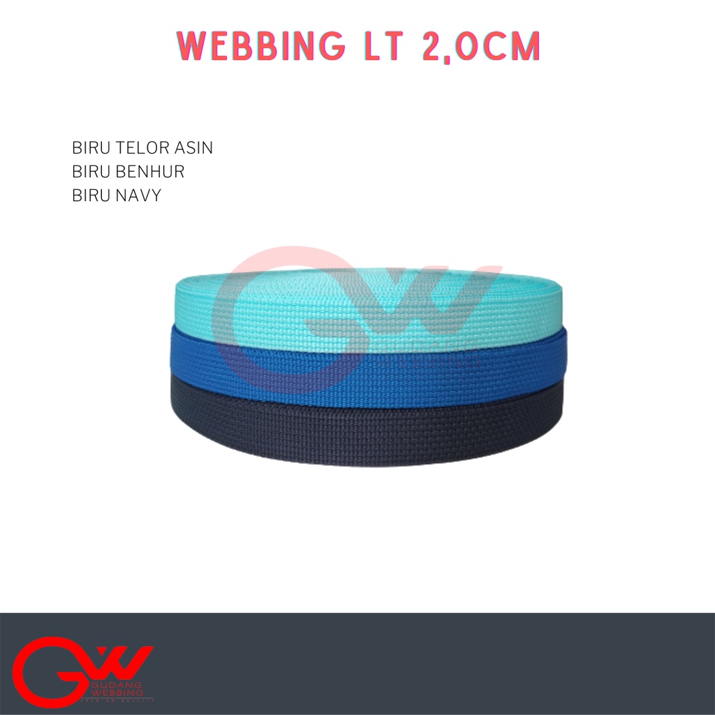 Tali Webbing - AA LT 2,0 cm - ECERAN