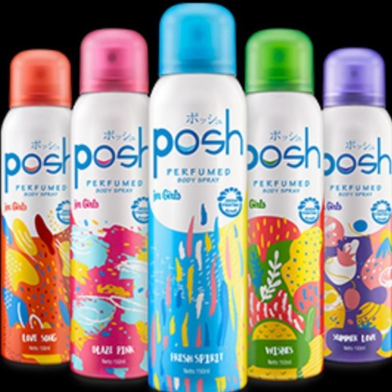 posh deodoran spray