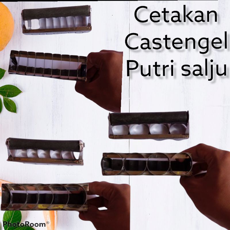 CETAKAN KUE CASTENGEL KERING / KUE SALJU