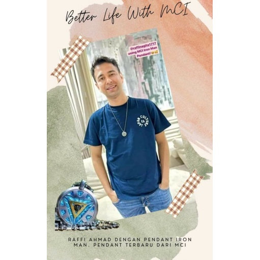 Pendant Iron Man MCI ORIGINAL