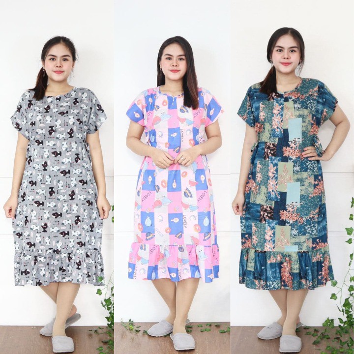 TERMURAH Daster L Tali RAYON IMPORT