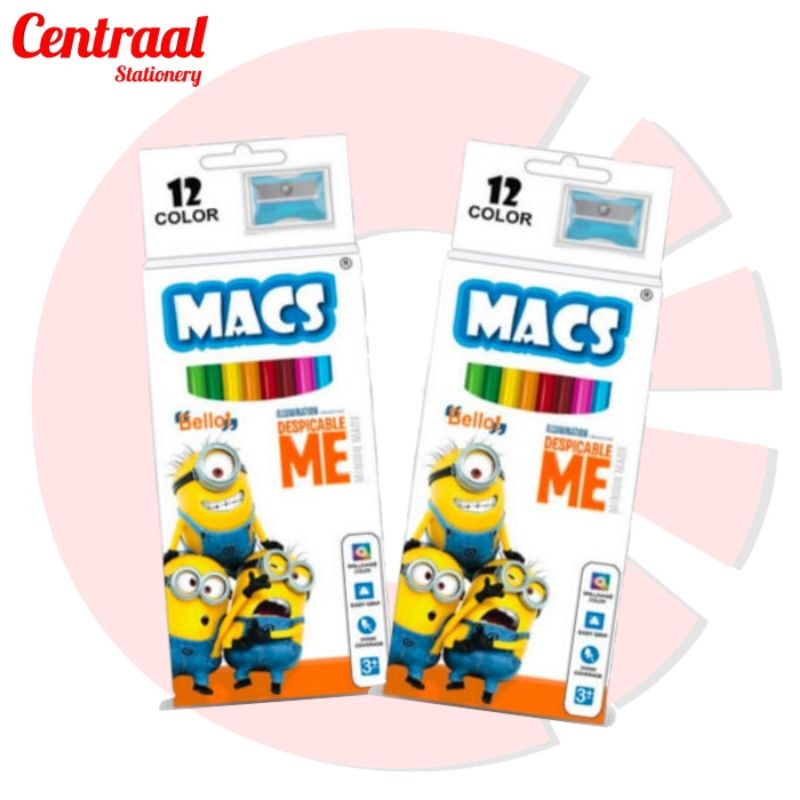 

Pensil Warna Macs 12C Minions