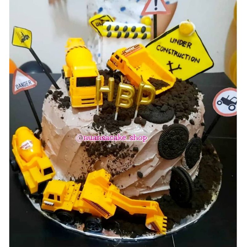 Kue Ulang Tahun Tema Beko Cake Ultah Kue Ulang Tahun Crane Kue Tart Shopee Indonesia