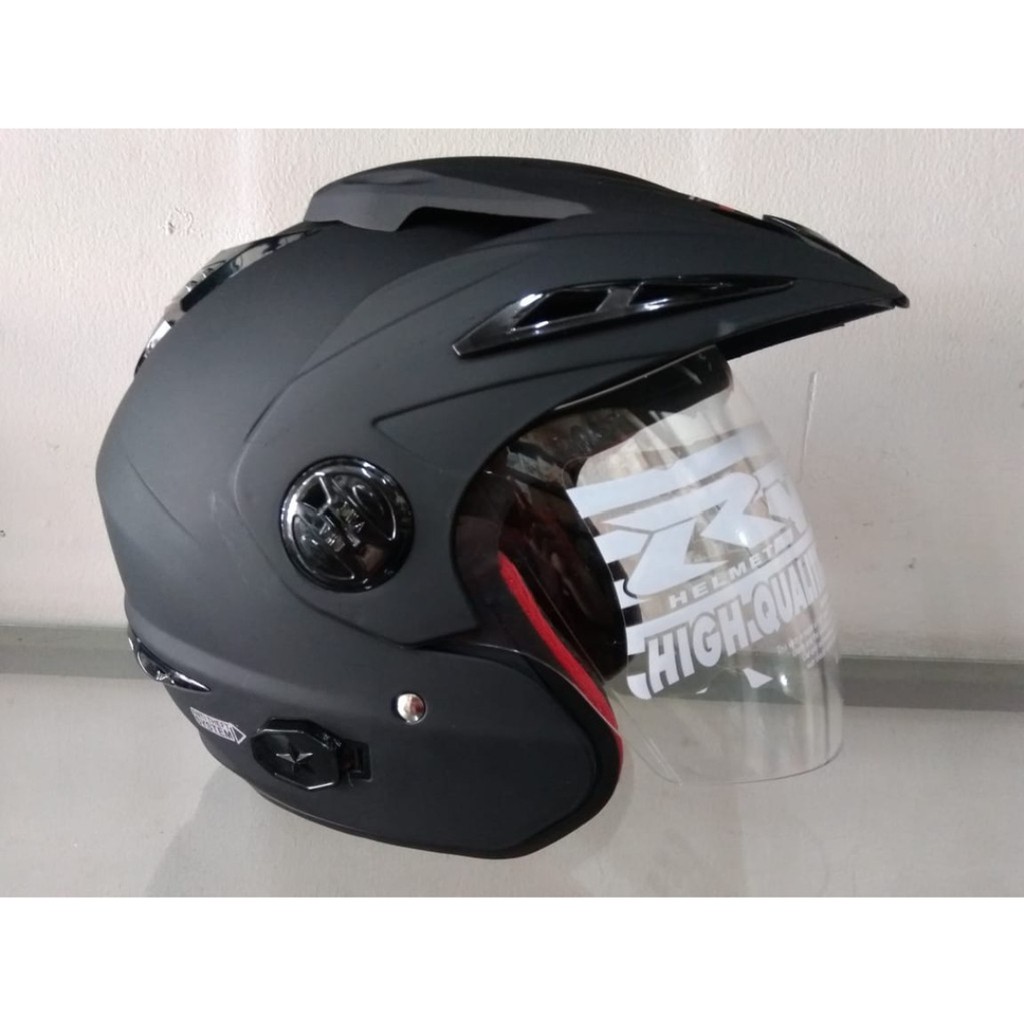 LXX-71 RN 7 Warna // Double Visor // ORIGINAL SNI // Murah // Helm Motor