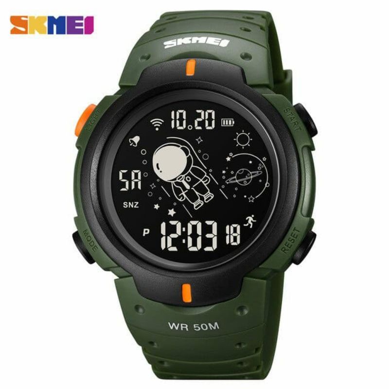 TERVIRAL 0SKMEI 1820 Jam Tangan Pria Wanita Digital Chronograph Sport Watch Anti Air