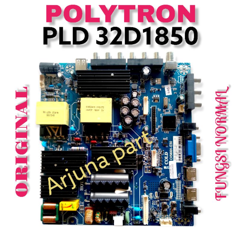 MAINBOARD TV POLYTRON PLD 32D1850 / MB TV POLYTRON PLD 32D1850 / MESIN TV POLYTRON PLD 32D1850 / MOD