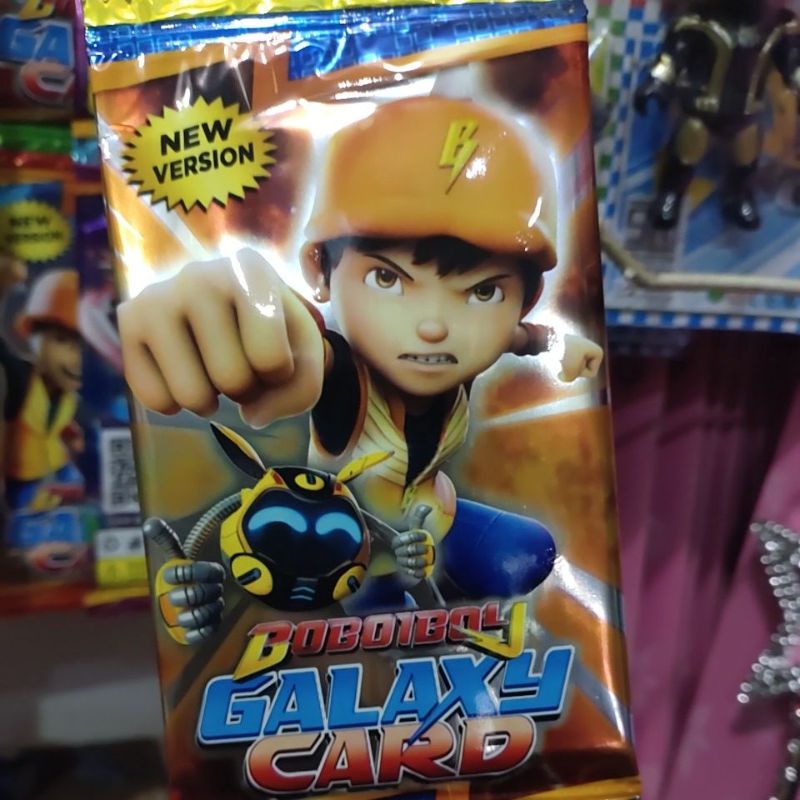 3.3 KARTU MAINAN ANAK MAINAN VIRAL TERLARIS KARTU BOBOIBOY GALAXY PEK FUSION (isi 10) MAINAN ANAK TR