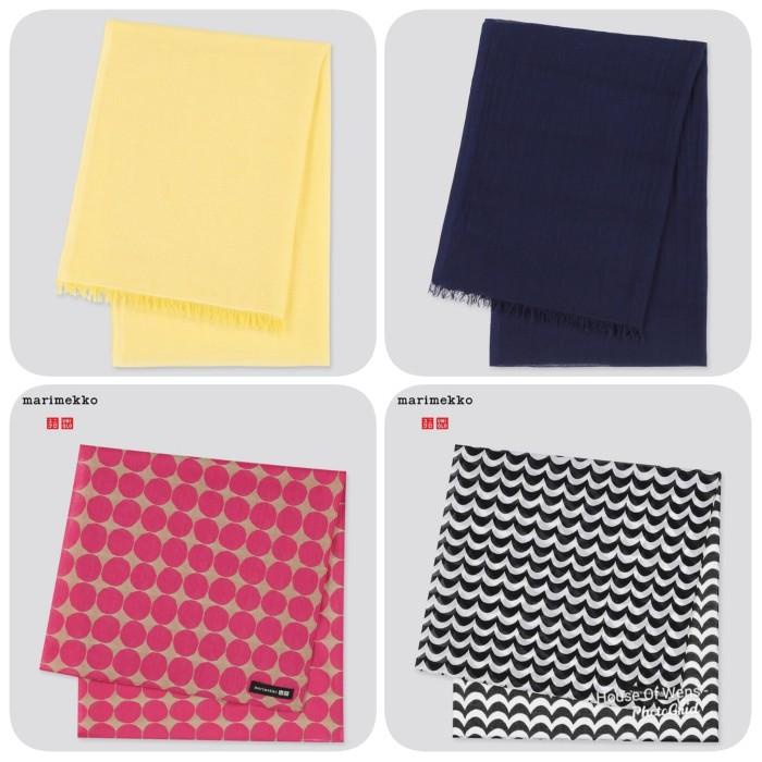 Shawl Uniqlo Marrimeko Syal - Syal Wanita - Scarf - Shawl Wanita Limited