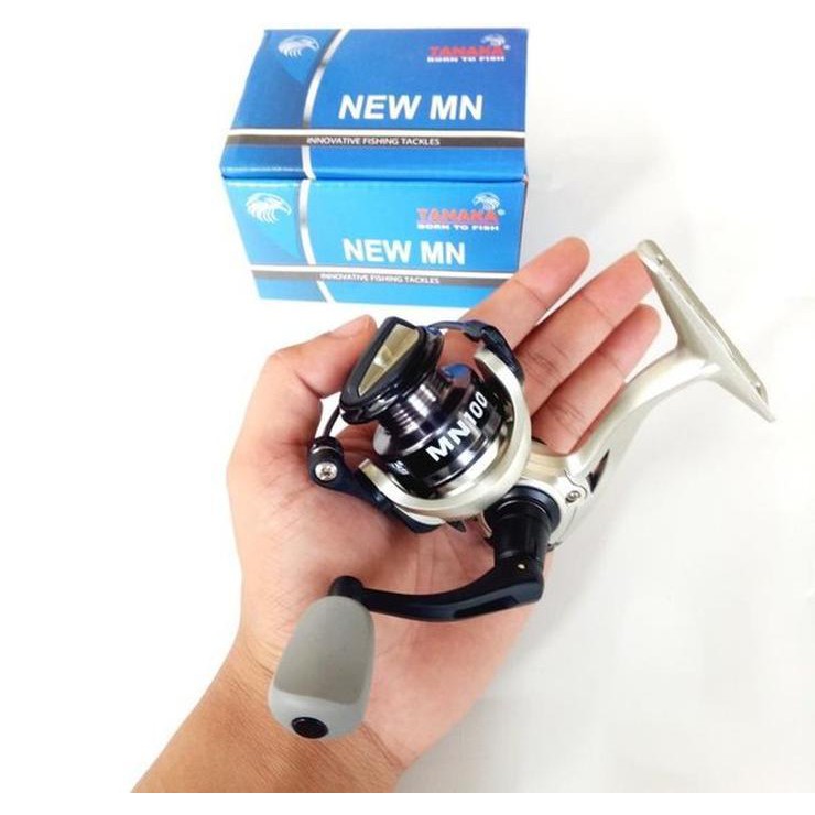 Jual Reel Pancing Tanaka New MN 100 Mini reel Kuat last stok Diskon