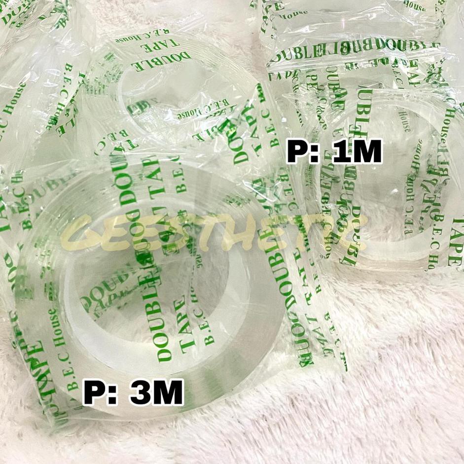 

Best Seller F6NH0 NANO MAGIC DOUBLE TAPE MERK B.E.C HOUSE (panjang 1meter & 3meter, lebar 3cm, tebal