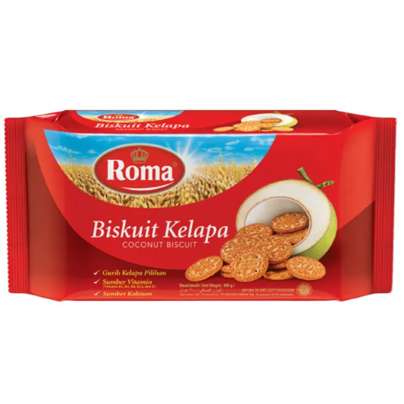 

ROMA BISKUIT KELAPA 300gr