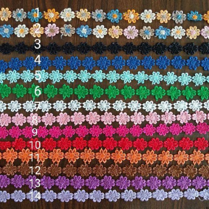 Renda Melati Besar - Renda Jasmine - Renda Bunga - Renda