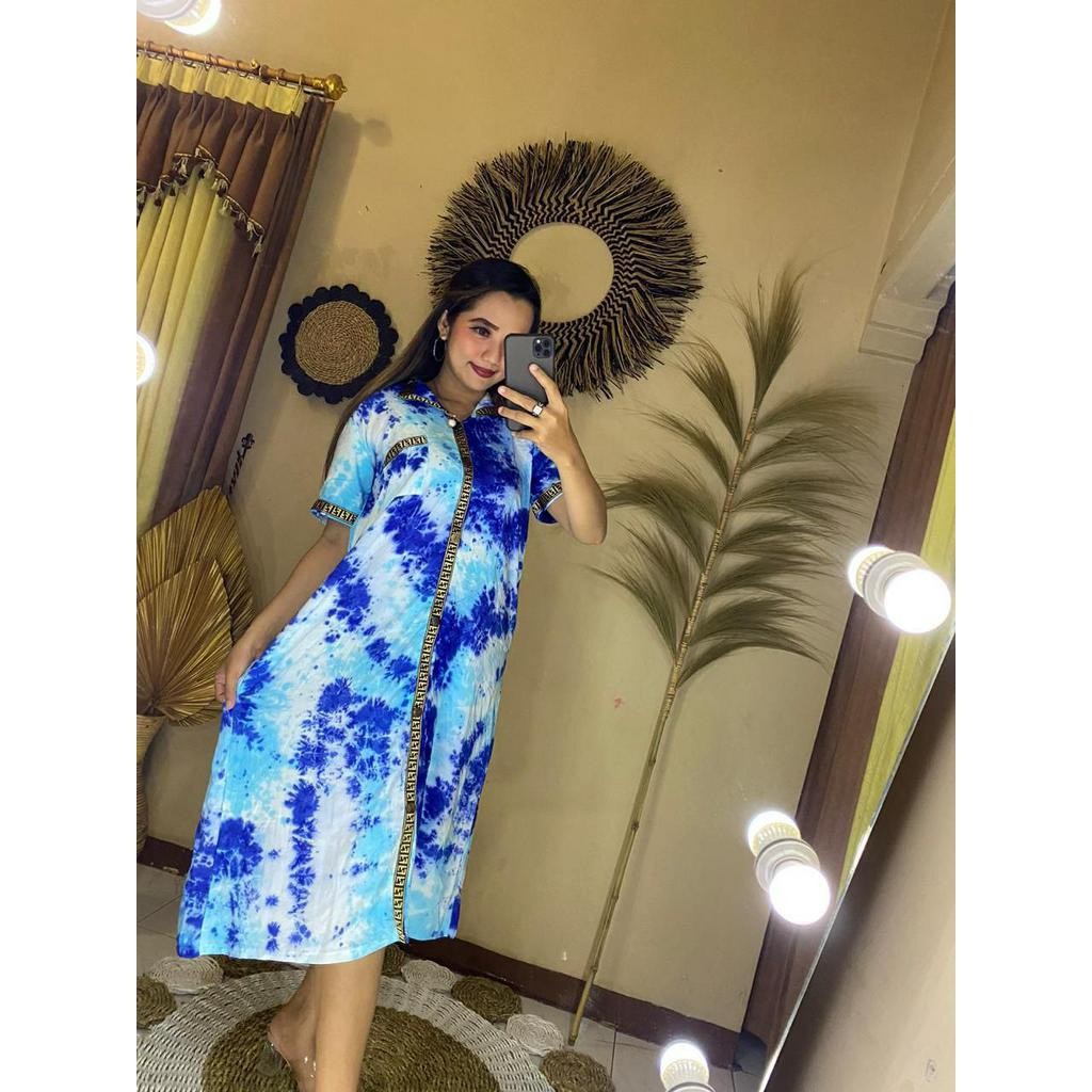 MAXI DRESS SHIBORI RENDA FENDY / DRESS ARAB RENDA PENDY SHIBORI | LONGDRESS ARAB RENDA PENDY SHIBORI