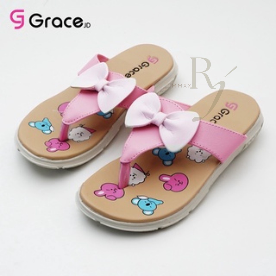 GRACE [MUSE JPT - 101] Sandal Anak Perempuan BT /Sendal Jepit Pita Anak Perempuan/ Sandal Jepit Anak Perempuan