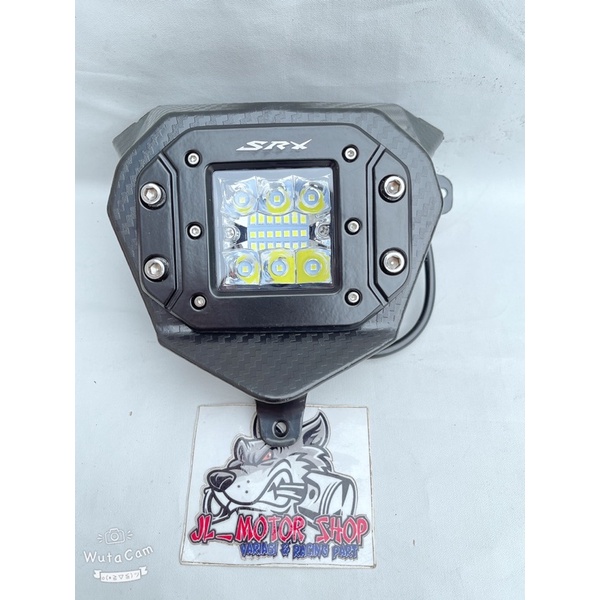 Lampu Tembak - Lampu Reflektor LED CRF KLX D-Tracker 150 CRF150 L - WR 155 WR155 Model Carbon Terang