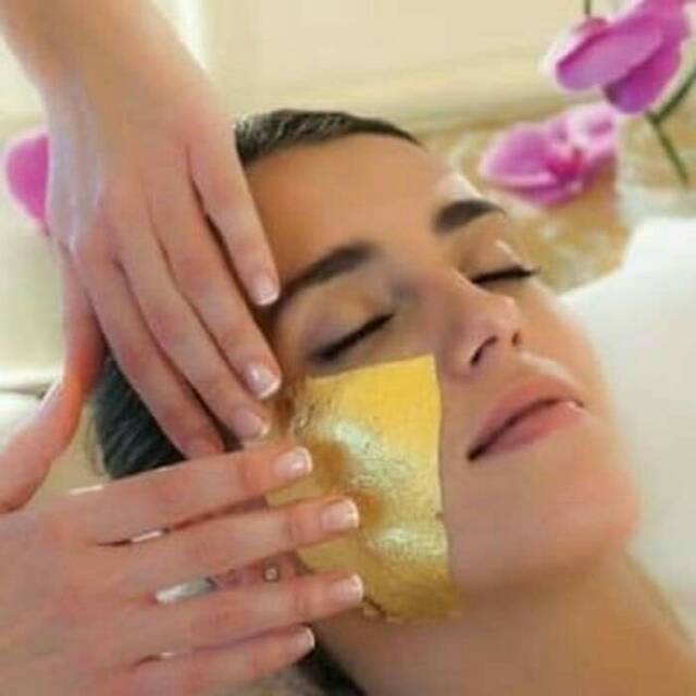 Edible Pure Gold Leaf 24K Kertas
Emas makanan & masker kecantikan
4cm