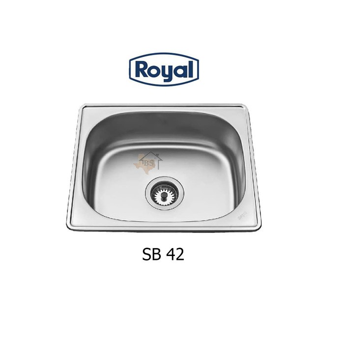 SINK BAK CUCI PIRING ROYAL SB42 48X40X15 CM SB 42