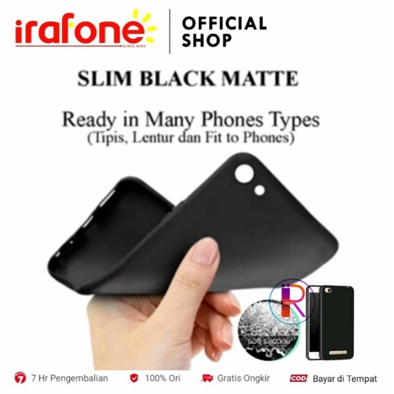 Soft Case Lenovo Moto E4 Moto C Moto C plus Casing Covers Slim Matte Softcase - Hitam