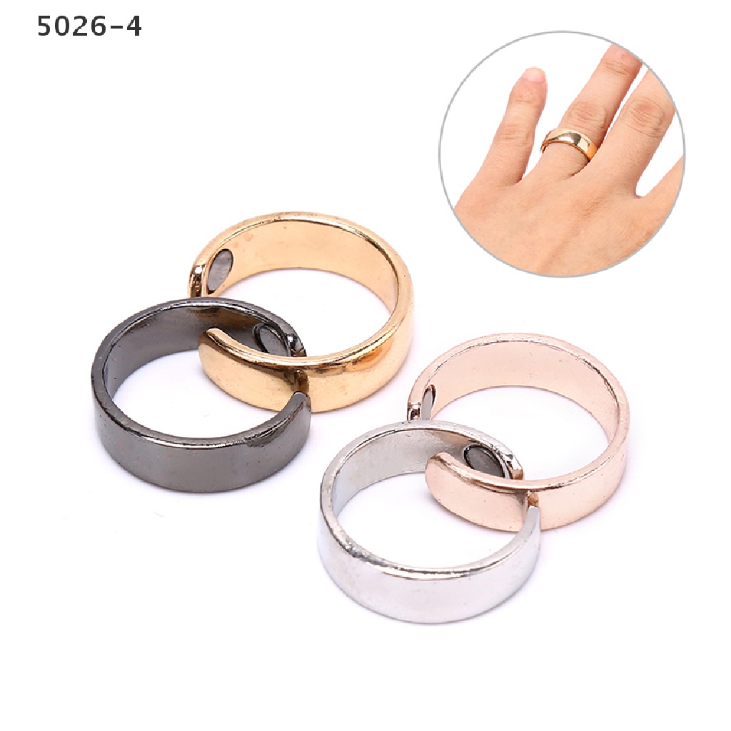 5026-4 Magnetic Therapy Natural Treatment Acupressure Anti Finger Ring Reflexology 5026-4