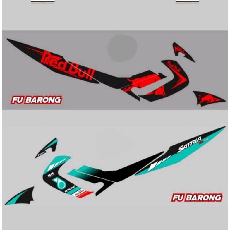 Striping Satria Fu / F 150 Old / Lama / Barong 2008 2009 2010 2011 2012 Variasi Sticker Motor Stiker