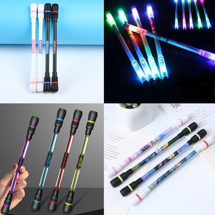 

Pesan Saja-- Spinning Pen Balance Pen Oily Pen Stressabbau pen Kreative Spinner Spielzeug Fingers Flexible Anti-stress Rotating Pen