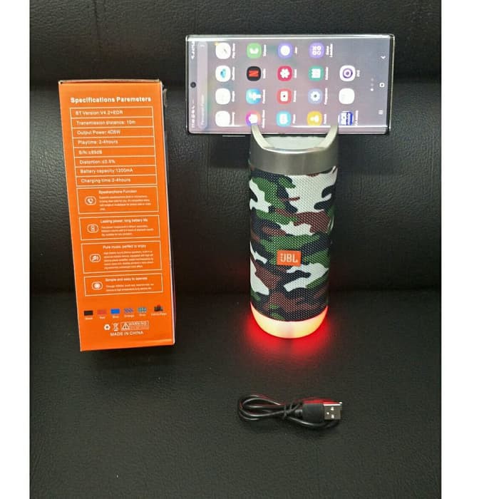 Speaker Bluetooth Portable Wireless JBL LED X95 / S01 Phone Stand Dual