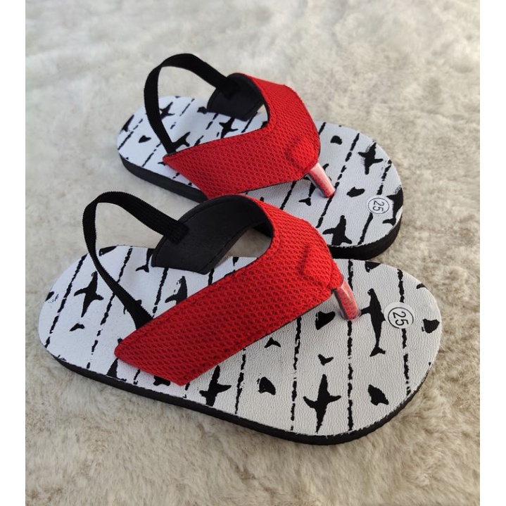 Sandal Anak Baby Balita - Sandal Anak 1 tahun Motif IKAN NEW