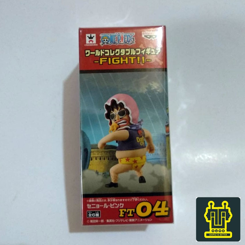 Action Figure One Piece WCF Fight Senor Pink