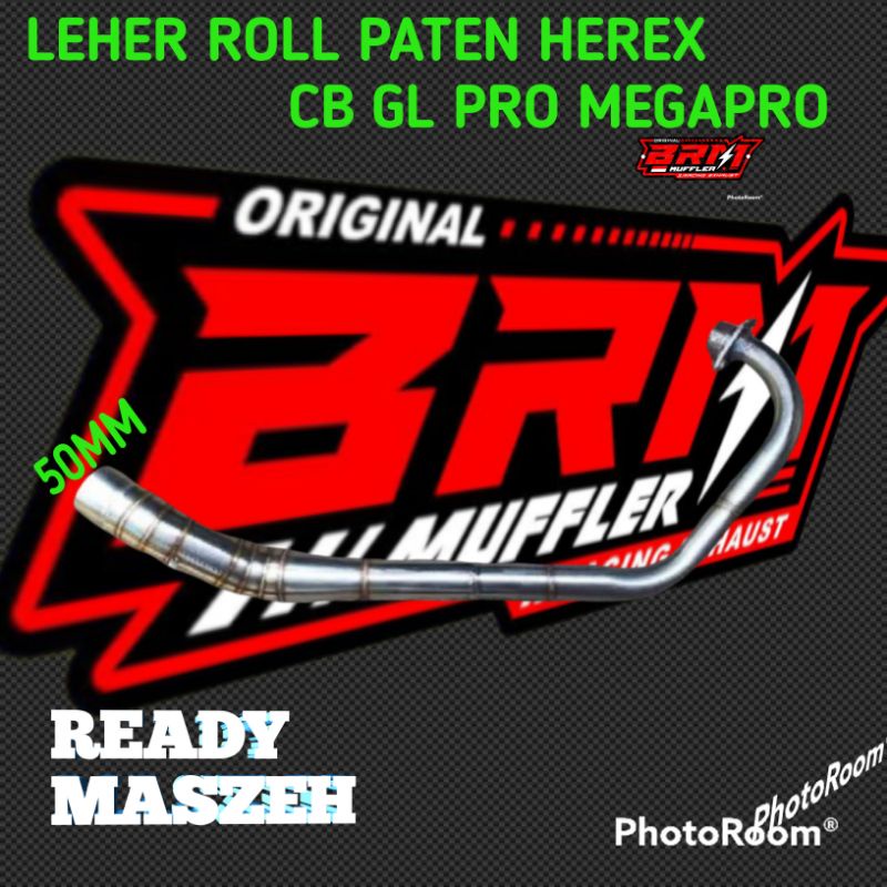 Leher knalpot megapeo cb gl roll paten bukan dsm cts dpj