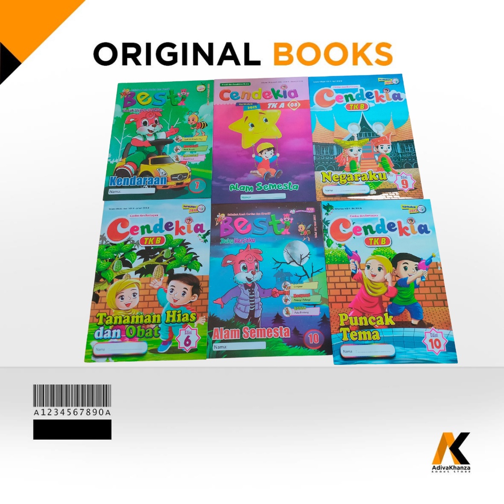 Paket Majalah Paud Isi 6 Random