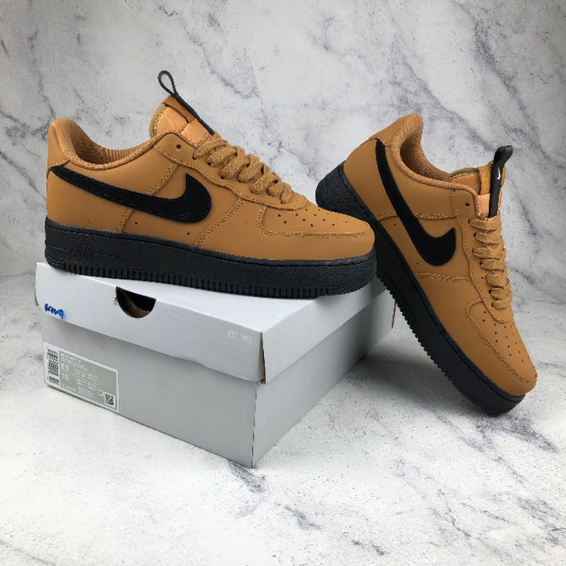 Nike Air Force 1 Low Anthracite Brown Black