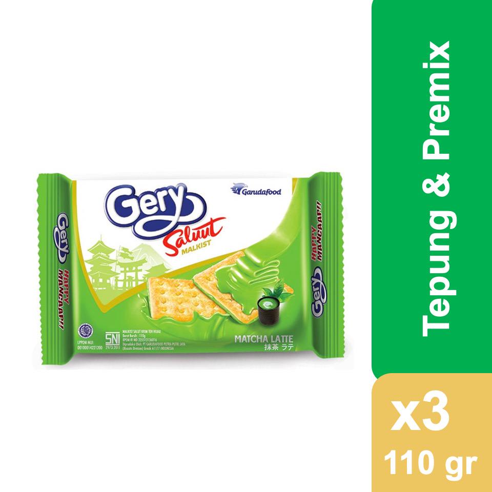 

Gery Malkist GreenTea Family Pack 110 gr x3