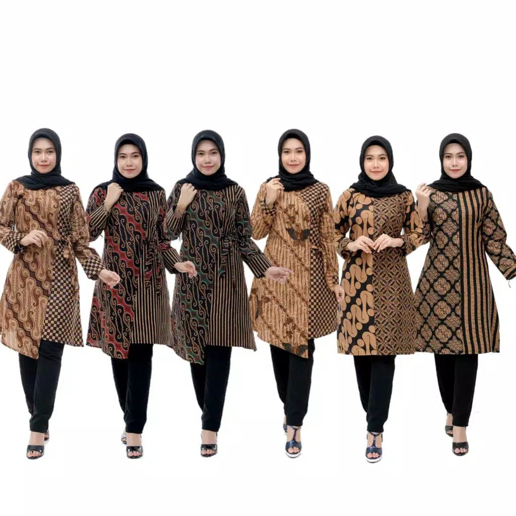 Kenongo BATIK  Atasan  BATIK  Wanita  RISNA HRB026 Blus 