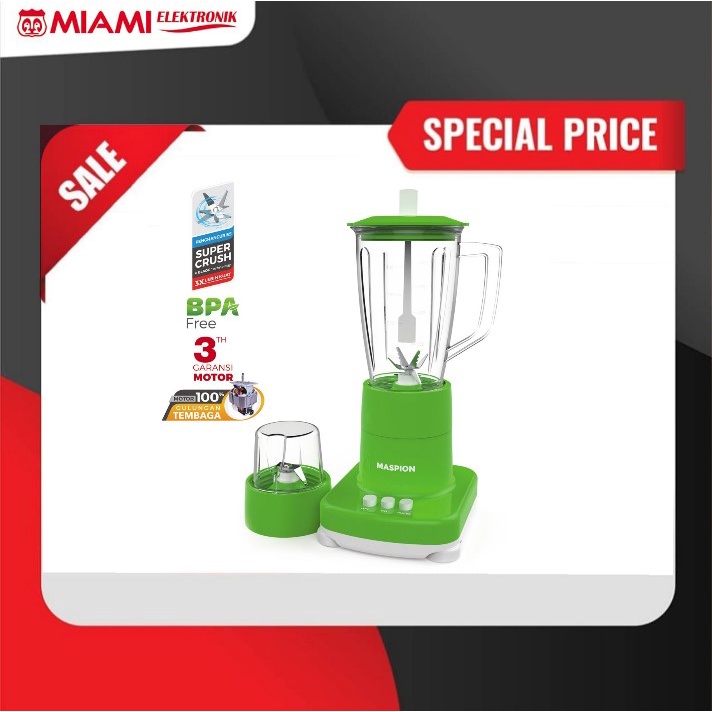 Blender Maspion Kaca MT1272GL / Blender Kaca Maspion 2in1 MT 1272GL