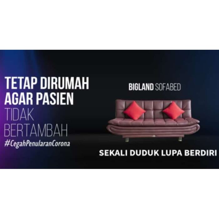 SOFA MINIMALIS / SOFA BED / BIGLAND SOFABED