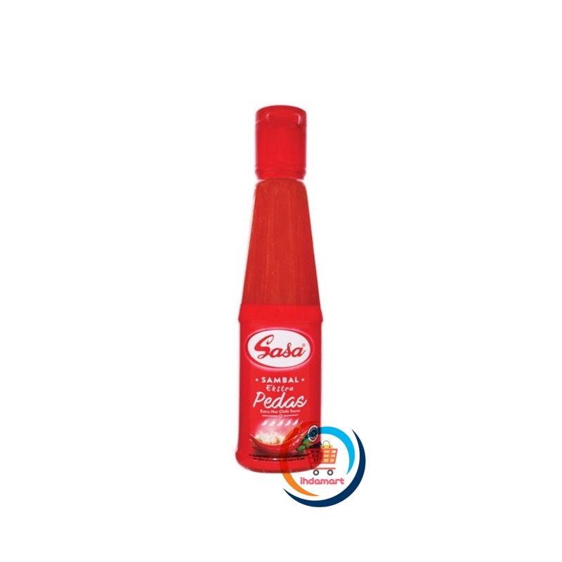 Sasa Saus Sambal Extra Pedas Botol 135 ml