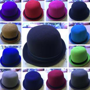 Update Topi Bowler Hats Tompi Chaplin Polos Anak Dewasa - Hijau Neon Sale