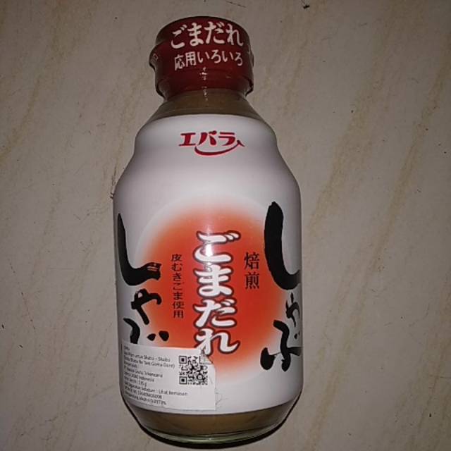 

EBARA GHOMA SHABU saus wijen untuk shabu shabu 335gr