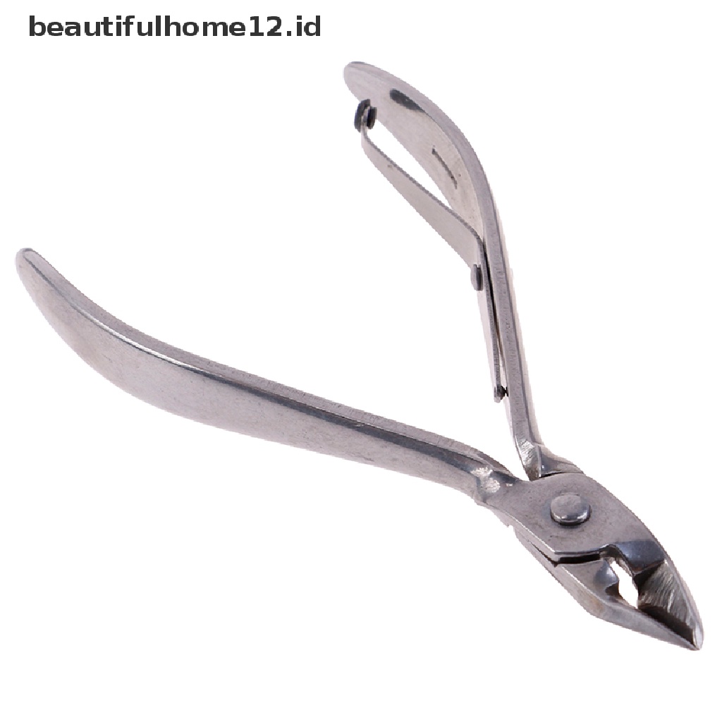 【beautifulhome12.id】 Nail Art Cuticle Nipper Cutter Clipper Manicure Pedicure Stainless Steel Tools A  .