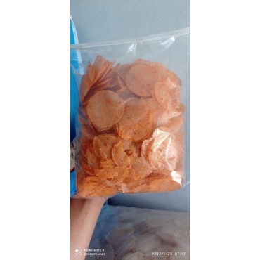 

murah ( 1kg ) keripik kaca pedas gurih rasa kencur enak gurih renyah