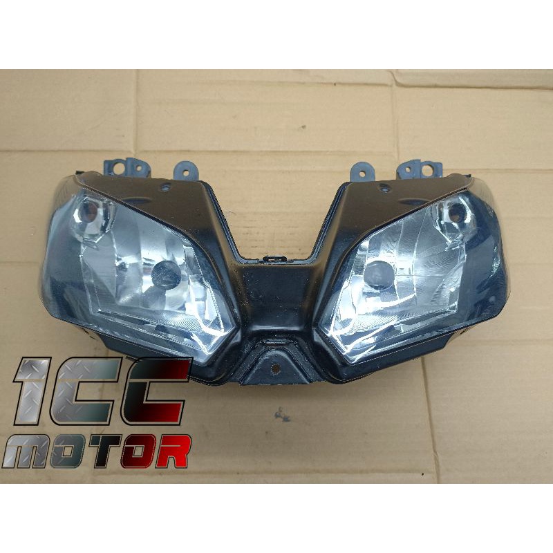 Lampu depan Kawasaki Ninja 250 fi refektor kawasaki Ninja 250 fi Headlamp Kawasaki Ninja 250 fi