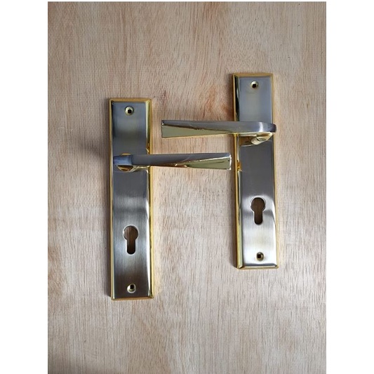 Handel Pintu Belluci Mancini / Handle Premium / Gagang pintu 704 SN GP / Handle Premium / Handel High Quality / Gagang Pintu Premium