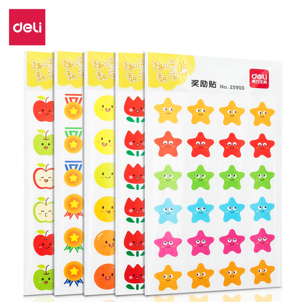Deli Cartoon Sticker Stiker Kartun 25909 25910-1