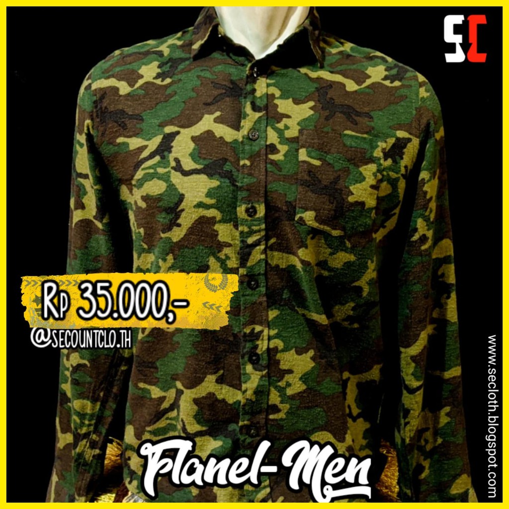 Flanel Army - Pria