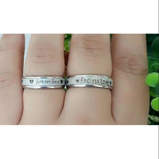 [COD] Cincin Couple Paling Murah Cincin Couple Titanium Cincin Titanium