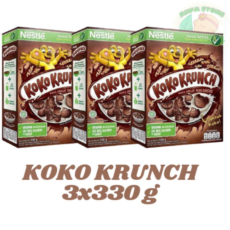 

Koko Krunch Cereal Gandum Box 3x300 g