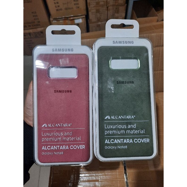 Hard case note 8 SAMSUNG Alcantara Cover Galaxy Note 8 Original100%