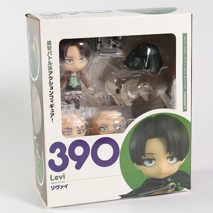 Nendoroid Levi Ackerman Attack On Titan Action Figure