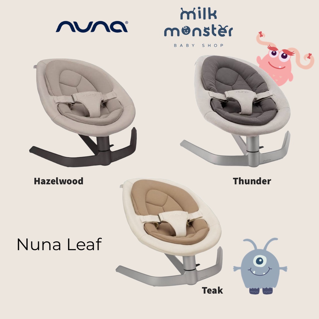 Nuna Leaf Bouncer with toy bar / ayunan otomatis bayi