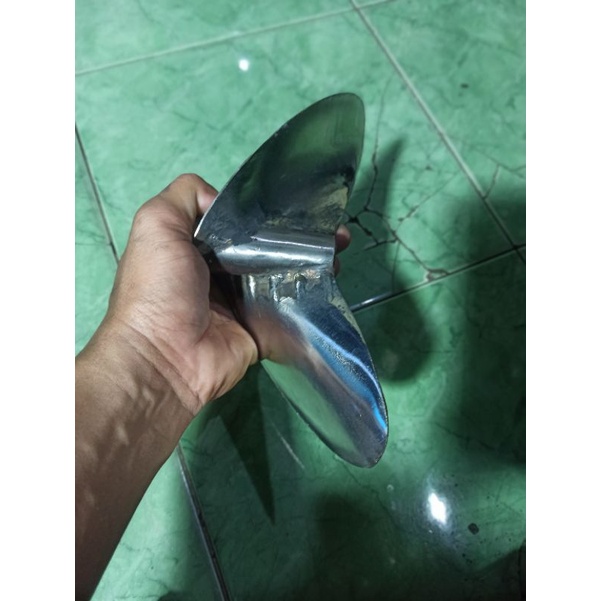 baling baling perahu ketinting balap untuk mesin 13 hingga 15 pk/hp putaran cepat1:1